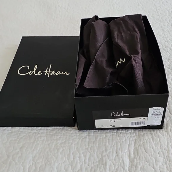 Cole Haan Men's Zeno Lace II Oxford Black Shoes 9.5 M - Picture 13 of 15